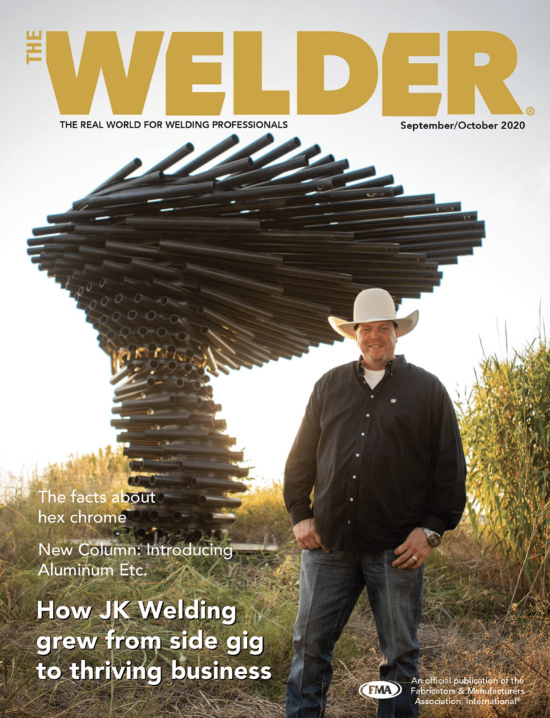 The WELDER magazine feature on John King of JK Welding