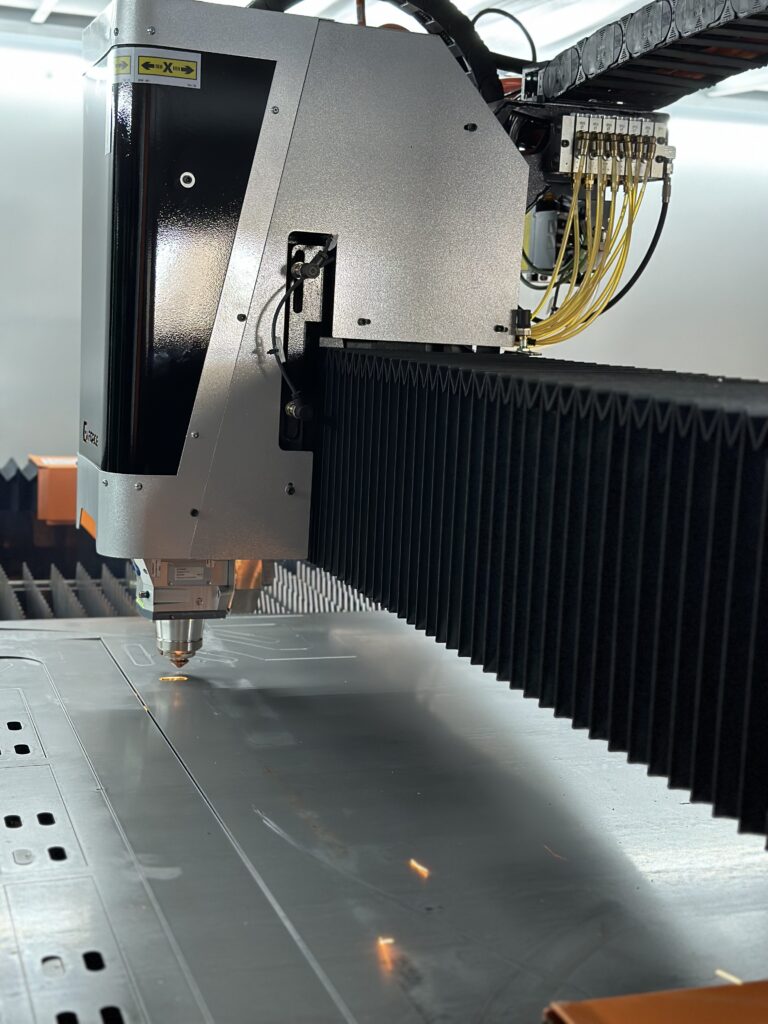 Laser cutting stainless steel